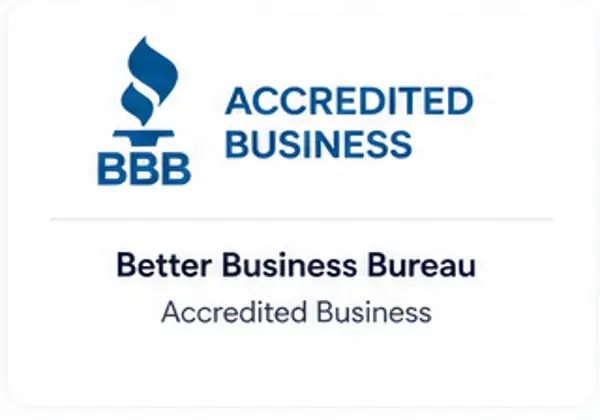 BBB Accredited Business logo for trusted appliance repair company in Sunrise FL